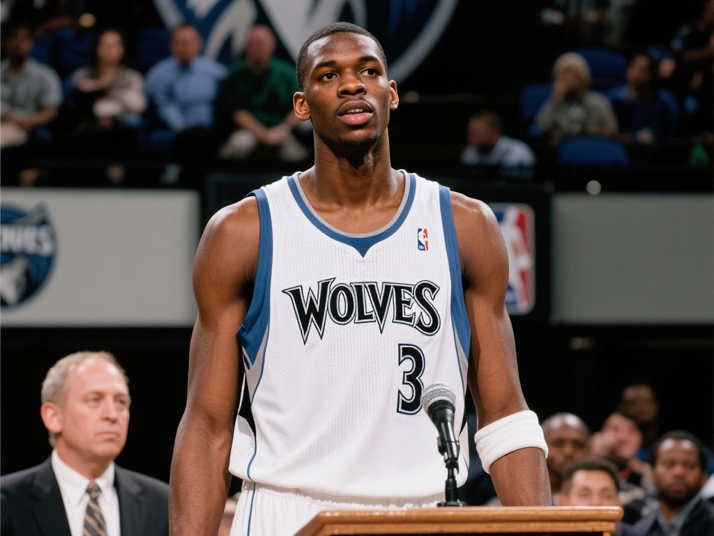 在1995年之前，森林狼作为一支年轻的球