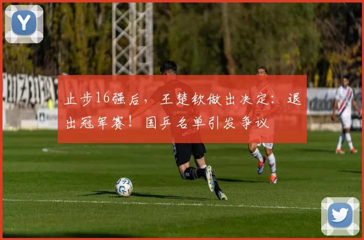 止步16强后，王楚钦做出决定：退出冠军赛！国乒名单引发争议