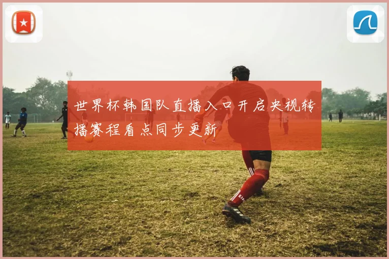 世界杯韩国队直播入口开启央视转播赛程看点同步更新